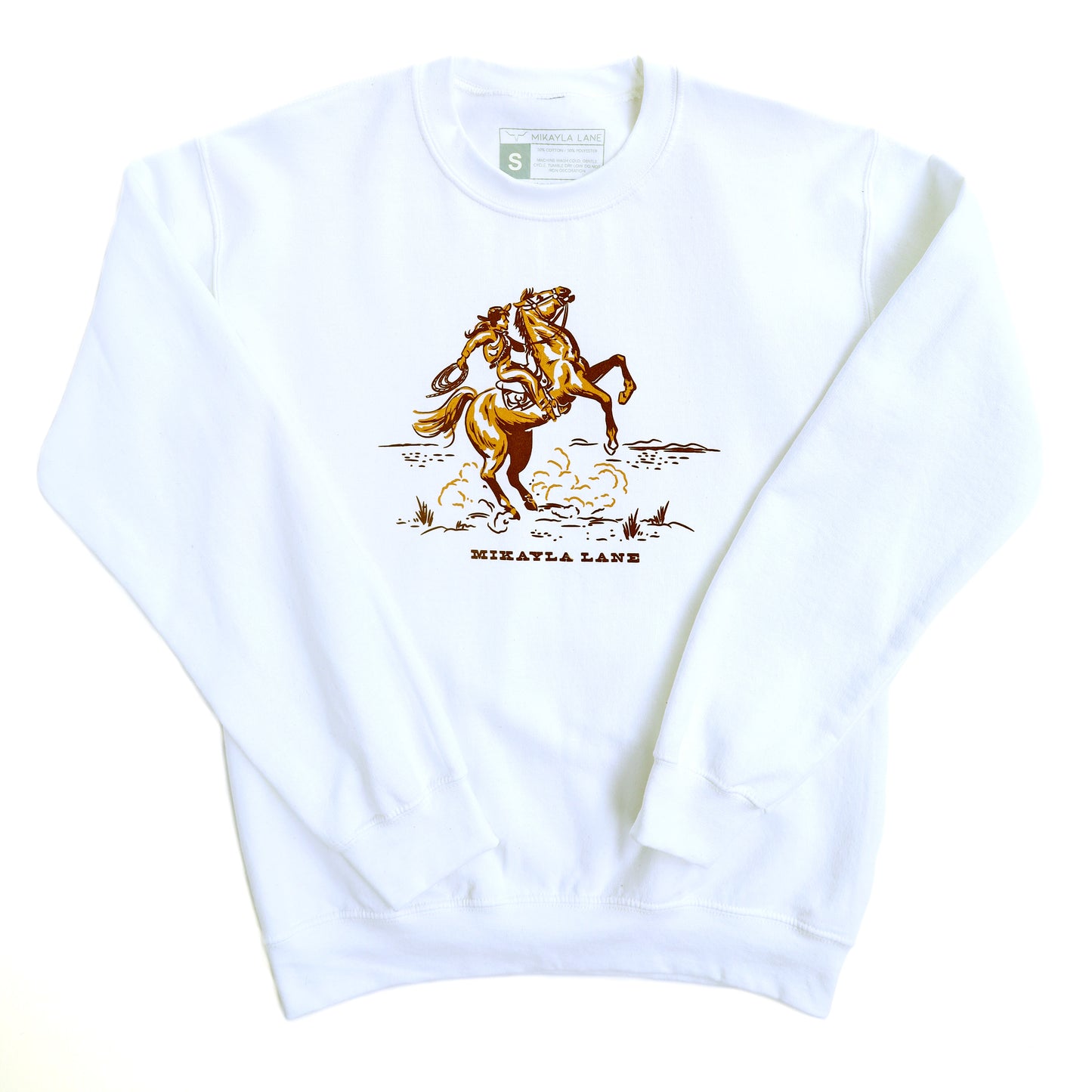 Cowboy Killer Sweatshirt - White